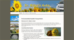 Desktop Screenshot of drbjornsauto.com
